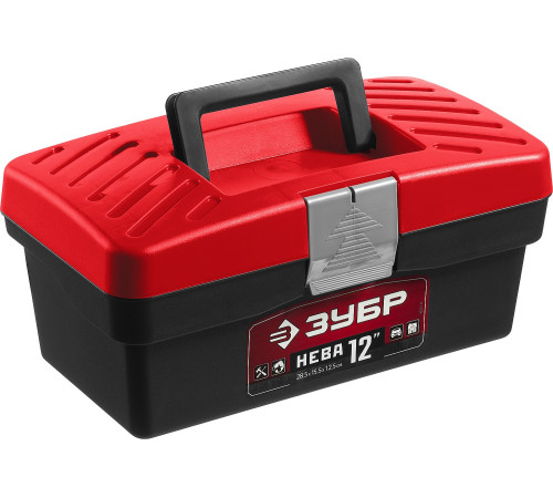 ЗУБР НЕВА-12, 285 х 155 х 125 мм, (12″), пластиковый ящик для инструментов (38323-12) купить  в Сочи