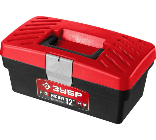 ЗУБР НЕВА-12, 285 х 155 х 125 мм, (12″), пластиковый ящик для инструментов (38323-12) купить  в Сочи
