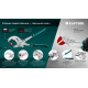KRAFTOOL VISE-WRENCH X 300 мм, Клещи переставные-гаечный ключ (22069) купить в Сочи