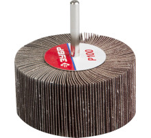 ЗУБР d 80 x 40 мм, P100, на шпильке d 6 мм, круг шлифовальный лепестковый (36604-100)