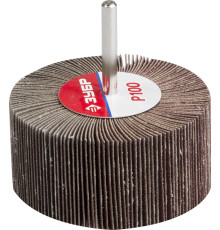 ЗУБР d 80 x 40 мм, P100, на шпильке d 6 мм, круг шлифовальный лепестковый (36604-100)