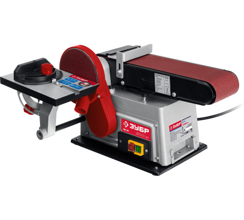 ЗУБР d 150 мм, 100 х 914 мм лента, 500 Вт, тарельчато - ленточный шлифовальный станок (ЗШС-500) купить  в Сочи