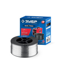 ЗУБР П-СП, d 1.0 мм, 1 кг, порошковая сварочная проволока (с флюсом), тип E71T-GS, Профессионал (40080-1.0-1)