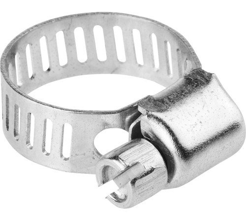 STAYER 11 - 20 мм, просечная лента 8 мм, цинк, 5 шт, хомут стальной (3780-11-20) купить  в Сочи