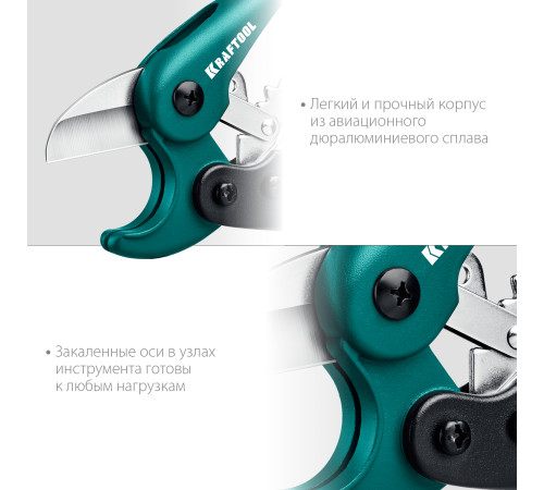 KRAFTOOL до 25 мм, высокоскоростной труборез по металлопластиковым и пластиковым трубам (23381-25) купить  в Сочи