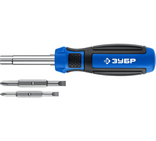 ЗУБР 6 в 1, комбинированная отвертка, Профессионал (25030) купить  в Сочи