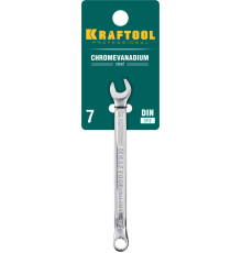 KRAFTOOL 7 мм, комбинированный гаечный ключ (27079-07)