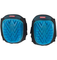 ЗУБР ЭКСПЕРТ гелевая вставка, объёмная пластиковая накладка, защита от скольжения, наколенники защитные, ПРОФЕССИОНАЛ (11522)