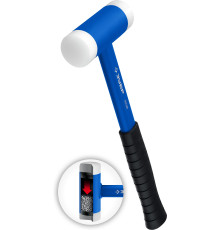 ЗУБР БМП-40, 40 мм, с полиамидными бойками, безынерционный молоток, Профессионал (2043-40)