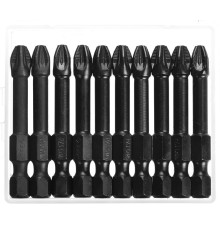 ЗУБР PZ3, 10 шт, 50 мм, ударные биты, Профессионал (26023-3-50-S10)