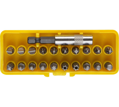 STAYER 21 шт, с магнитным адаптером, набор бит (2-26087-H21) купить  в Сочи STAYER 21 шт, с магнитным адаптером, набор бит (2-26087-H21) купить  в Сочи