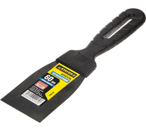 STAYER PROFlat, 60 мм, пластиковая ручка, нержавеющий шпатель, Professional (1008-06) купить  в Сочи