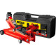 STAYER R-28 RED FORCE, в кейсе, 2 т, 130 - 350 мм, подкатной домкрат для легковых а/м, Professional (43153-2-K) купить в Сочи