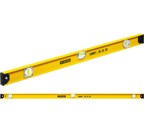 STAYER I-Bar 180˚, 1500 мм, двутавровый, уровень с поворотным глазком (3470-150) купить  в Сочи