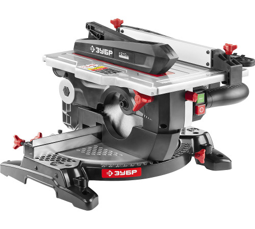 ЗУБР Ø 210, 1500 Вт, пила торцовочная комбинированная (ЗПТК-210-1500) купить  в Сочи