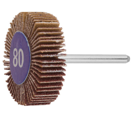 ЗУБР 1 шт, 32 x 10 x 3.2 мм, L 45 мм, P 80, круг веерный (35934) купить  в Сочи