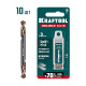 KRAFTOOL DOUBLE Сo-8 3.0х46мм, Сверло двухстороннее по металлу, сталь M42(+8%Co), класс А (29654-3.0-10) купить в Сочи