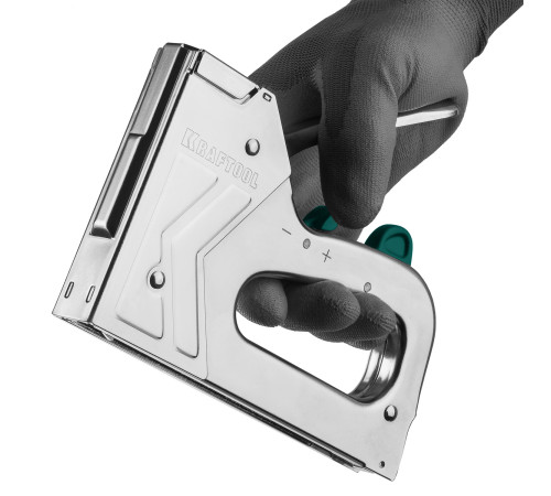 KRAFTOOL EXTREM 140, тип 140 (G/11/57) 20GA (6 - 16 мм)/300/500, стальной рессорный степлер (3185) купить  в Сочи