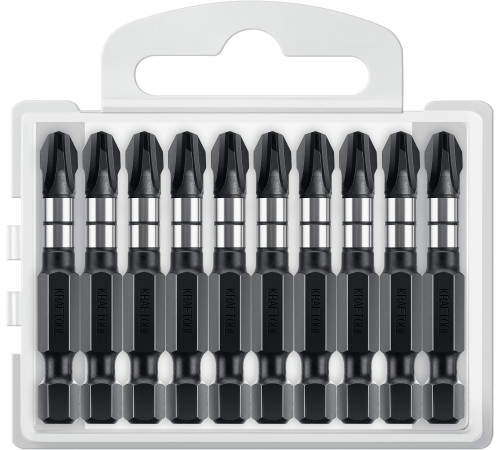 KRAFTOOL Impact PH 3, 50 мм, 10 шт, Ударные биты (26191-3-50-S10) купить  в Сочи