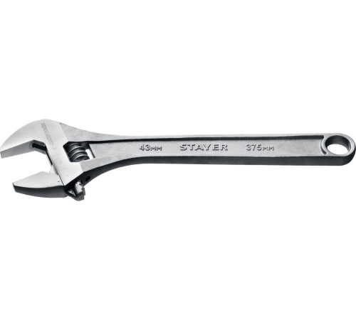 STAYER MAXFORCE, 375/43 мм, разводной ключ (2725-37) купить в Сочи STAYER MAXFORCE, 375/43 мм, разводной ключ (2725-37) купить в Сочи