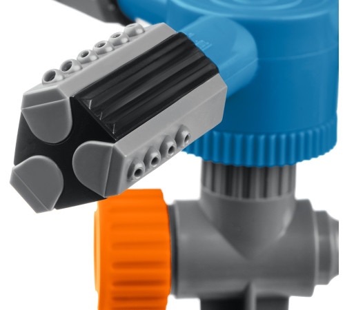 GRINDA RR-P, 75 м, 2 полив, 3 сопла, на пике, ударопрочный пластик, круговой распылитель, PROLine (40341) купить  в Сочи