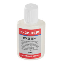 ЗУБР Ф38Н, 30 мл, активный флюс (55495-030)
