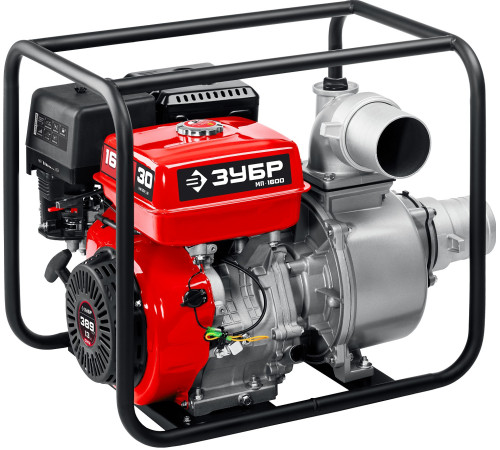 ЗУБР 1600 л/мин, мотопомпа бензиновая (МП-1600) купить  в Сочи