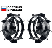 ЗУБР ГР-1, 290х90 мм, пос. d 30 мм, 2 шт., грунтозацепы для культиваторов (707105-1)