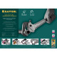 KRAFTOOL MASTERGRIP, 1.5″, 18 - 51 мм, 330 мм, быстрозажимной трубный ключ (27365-14) купить в Сочи