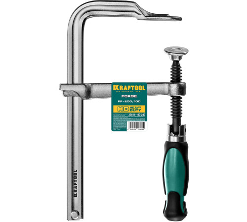 KRAFTOOL Forge FF-200/100, 100 х 200 мм, цельнокованая струбцина F (32014-100-200) купить  в Сочи