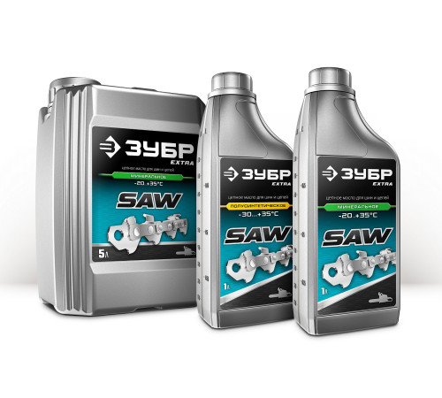 ЗУБР 5 л, цепное минеральное масло для бензо и электропил, EXTRA (70622-5) купить  в Сочи