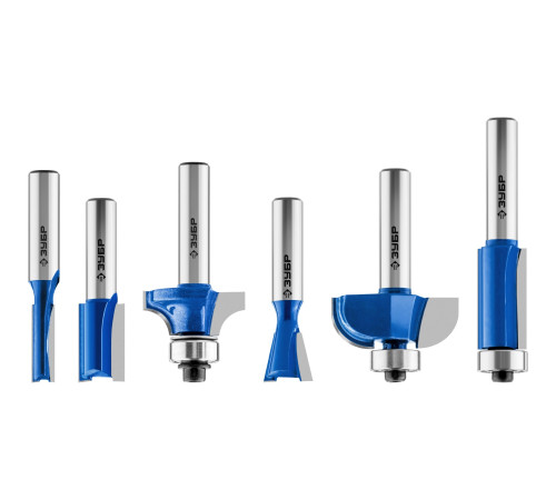 ЗУБР 6 шт, набор профильных фрез по дереву, Профессионал (28795-H6) купить  в Сочи