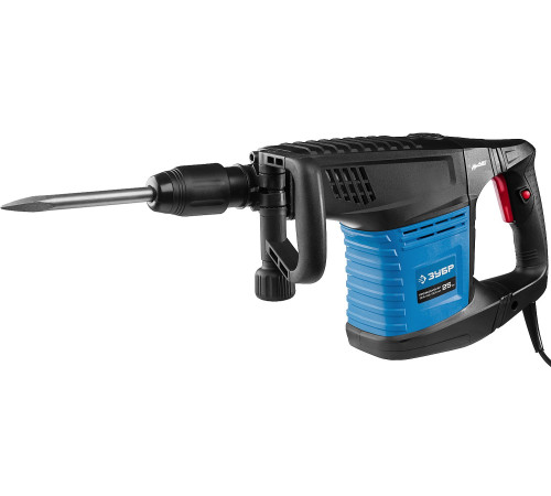 ЗУБР 25 Дж, 1500 Вт, АВТ, отбойный молоток SDS-Max, Профессионал (ЗММ-25-1500 ЭВК) купить  в Сочи