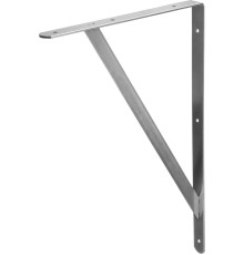 STAYER 500 х 330 х 30 х 4 мм, оцинкованный, усиленный уголок-кронштейн (37424-5)