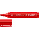 ЗУБР МП-300К красный, 2-5 мм, клиновидный перманентный маркер (06323-3) купить в Сочи