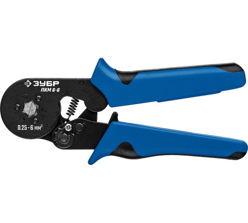 ЗУБР ПКМ-6, 0.25 - 6 мм2, мультидиапазонные пресс-клещи, Профессионал (22654) купить  в Сочи
