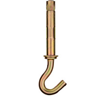 ЗУБР 10 х 50 мм, 40 шт, анкерный болт с крюком, Профессионал (302372-10-050)