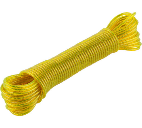 ЗУБР 10 м, стальная сердцевина, пластиковая оплетка, бельевой шнур (50140-10) купить  в Сочи