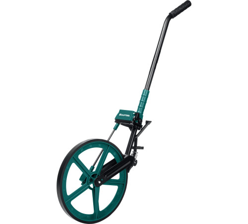 KRAFTOOL 0.1 - 99999.9 м, измерительное колесо (курвиметр) с металлическим шасси и рукояткой (34756) купить  в Сочи