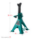KRAFTOOL S-PIN, 2 т, 290 - 420 мм, усиленная страховочная подставка со штифтом (43465-2) купить в Сочи