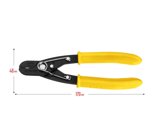 STAYER SC-17, d 10 мм, 170 мм, кабелерез (23337-17) купить  в Сочи