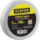 STAYER FIBER-Tape, 5 см х 130 м, 3 х 3 мм, самоклеящаяся серпянка, Professional (1246-05-130) купить  в Сочи