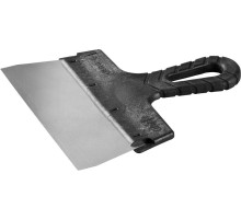 ЗУБР 200 мм, пластиковая ручка, нержавеющий фасадный шпатель (10077-20)