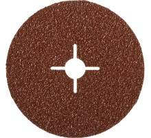 Круг шлифовальный ЗУБР ″ПРОФИ″ фибровый, для УШМ, P24, 150х22мм, 5 листов