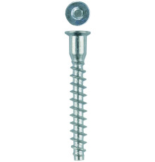 ЗУБР 6.4 x 50 мм, цинк, 2500 шт, винт-конфирмат (4-308050-64-050)