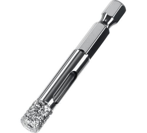 ЗУБР АВК, d 8 мм, (HEX 1/4″, 15 мм кромка), вакуумное алмазное трубчатое сверло, Профессионал (29865-08) купить  в Сочи