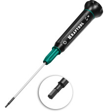 KRAFTOOL Precision, Hex1.3, отвертка для точных работ (25685-1.3)