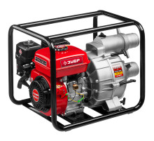 ЗУБР 1000 л/мин, мотопомпа бензиновая для грязной воды (МПГ-1000-80)
