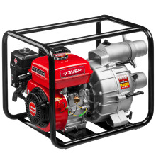 ЗУБР 1000 л/мин, мотопомпа бензиновая для грязной воды (МПГ-1000-80)