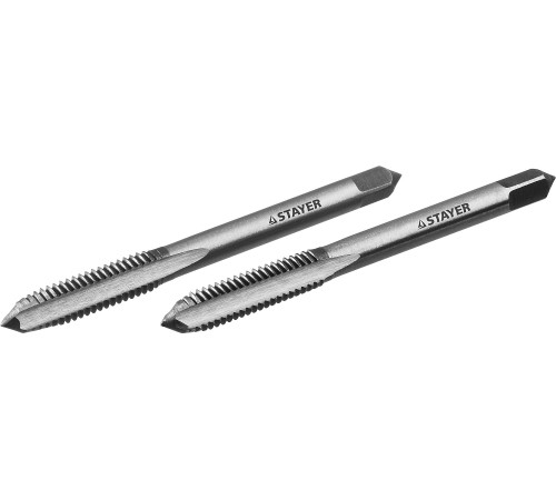 STAYER M6 х 1, 2 шт, комплект метчиков (28025-06-1.0-H2) купить  в Сочи